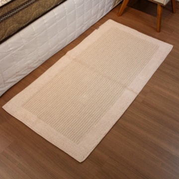 Tapete Kacyumara Capri Dupla Face 100% Algodão 60cm x 1,20m