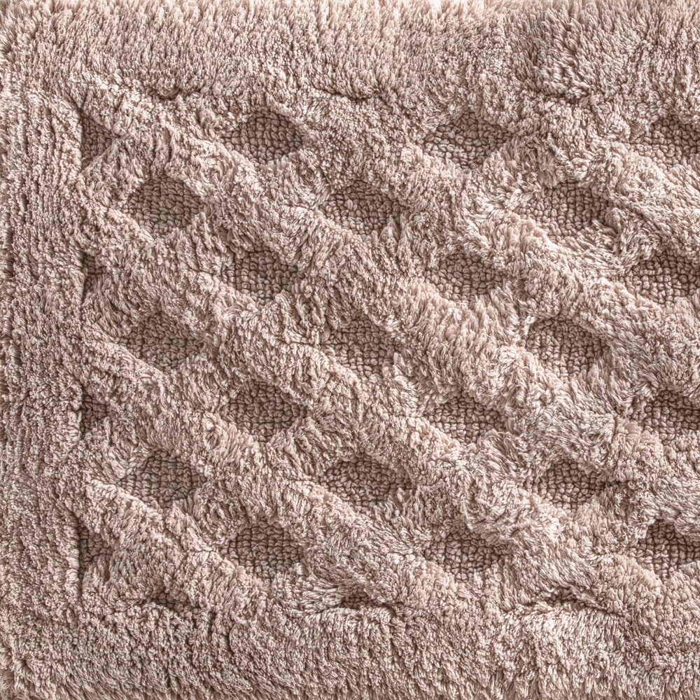 Tapete Kacyumara Lijor 100% Algodão Antiderrapante 50cm x 80cm