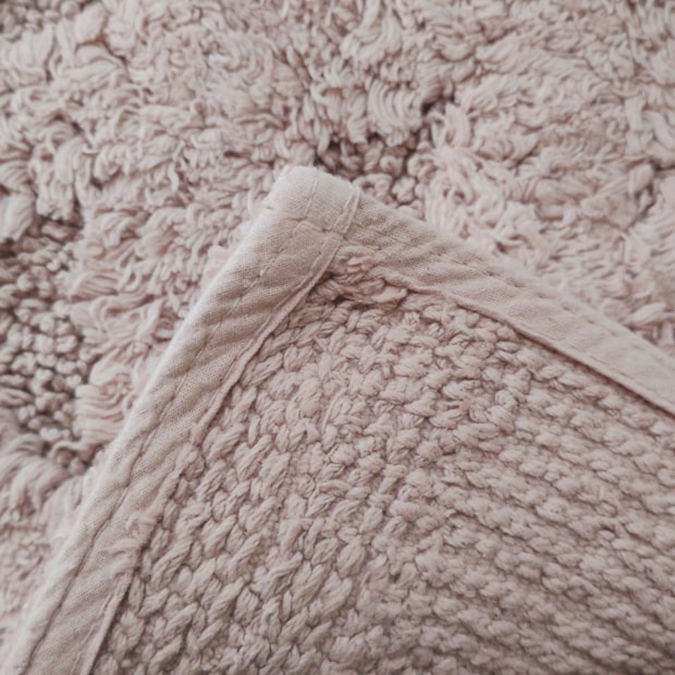 Tapete Kacyumara Lijor 100% Algodão Antiderrapante 50cm x 80cm