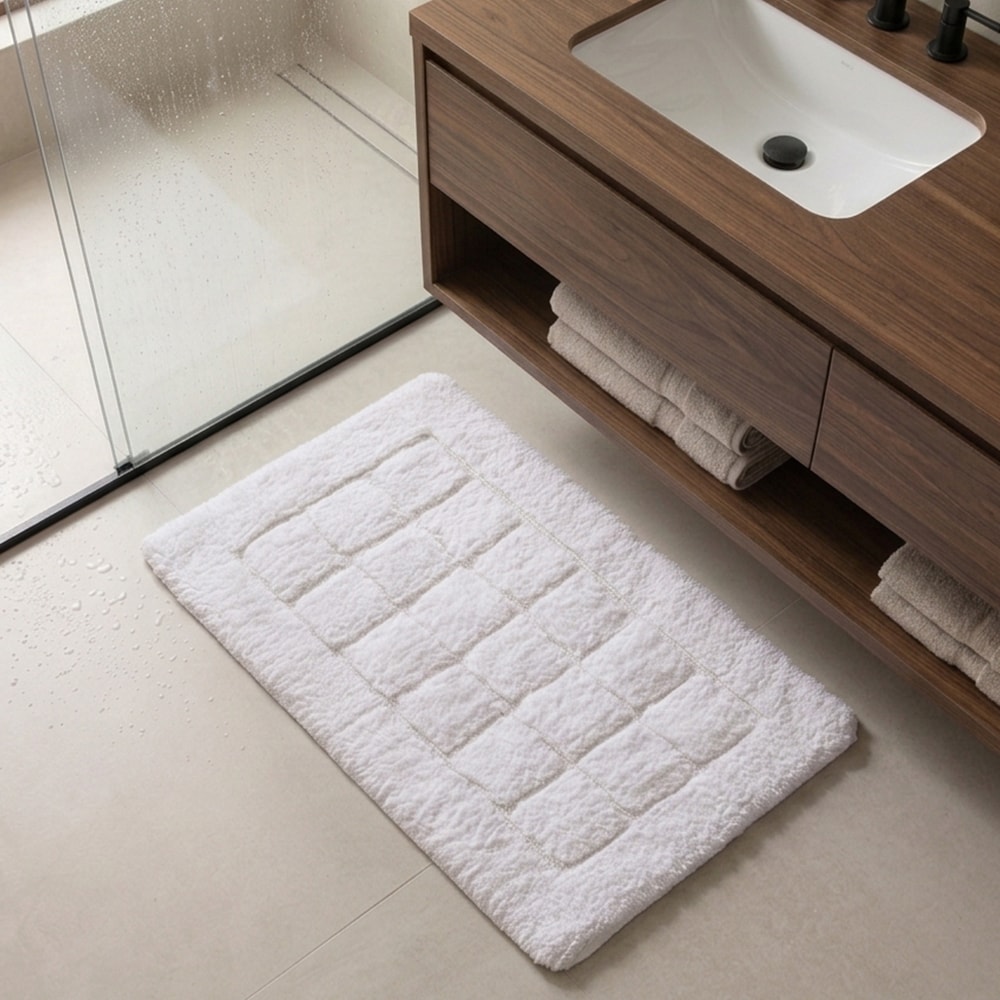 Tapete Kacyumara Persia 100% Algodão Antiderrapante 50cm x 80cm