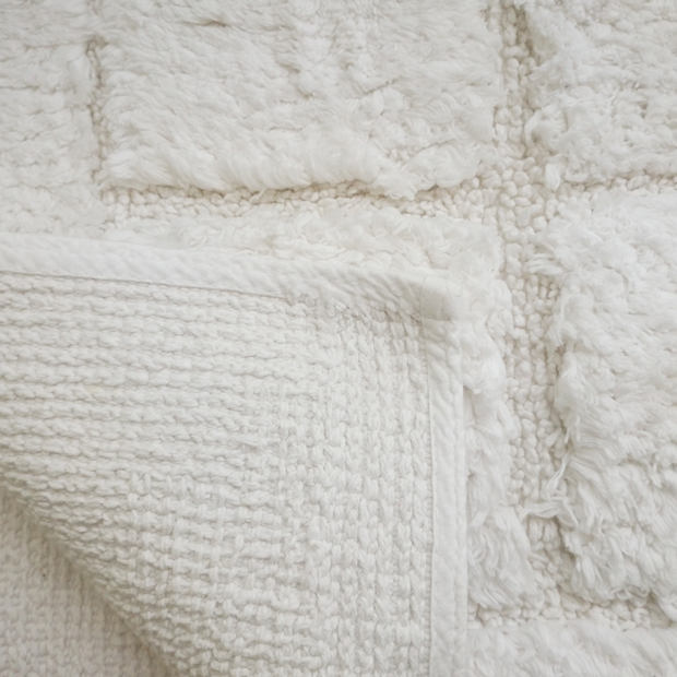 Tapete Kacyumara Persia 100% Algodão Antiderrapante 50cm x 80cm