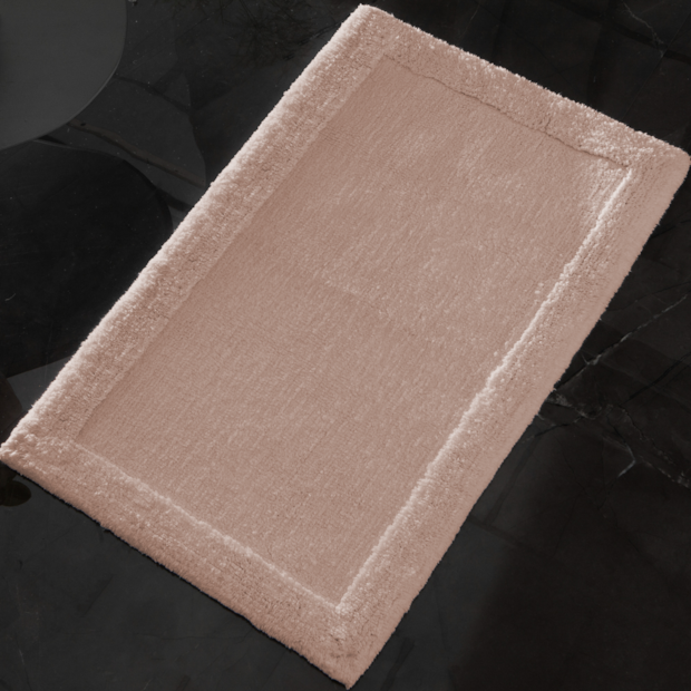 Tapete Kacyumara Riade 100% Algodão Antiderrapante 50cm x 80cm