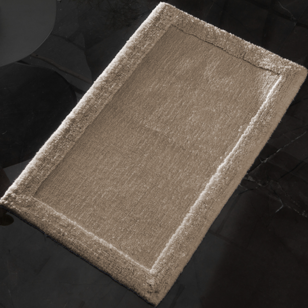 Tapete Kacyumara Riade 100% Algodão Antiderrapante 60cm x 1,40m