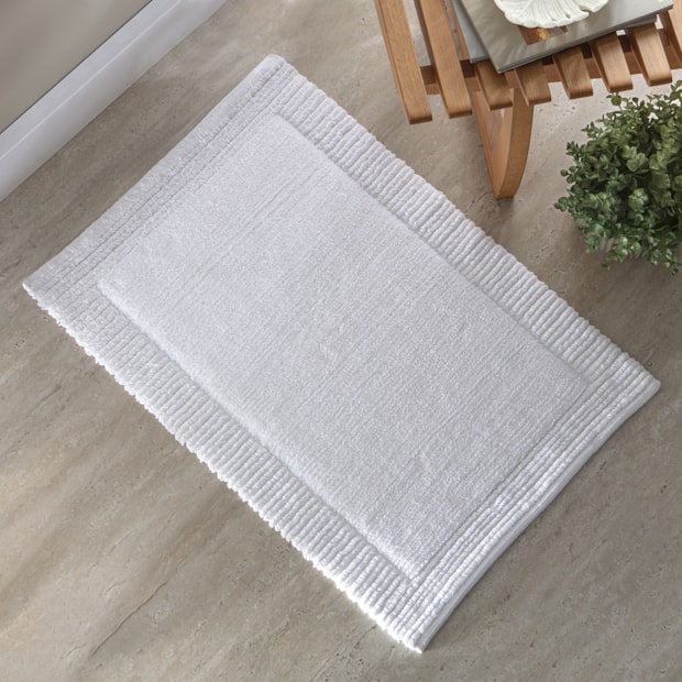 Tapete Kacyumara Suez 100% Algodão Antiderrapante 50cm x 80cm