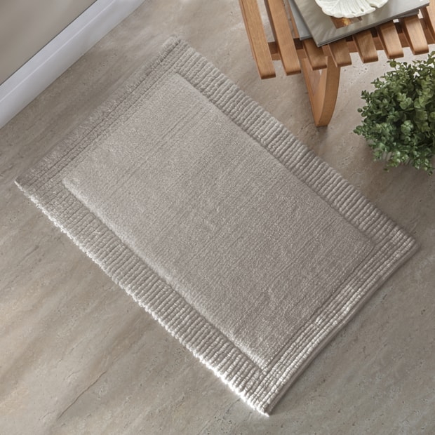 Tapete Kacyumara Suez 100% Algodão Antiderrapante 50cm x 80cm