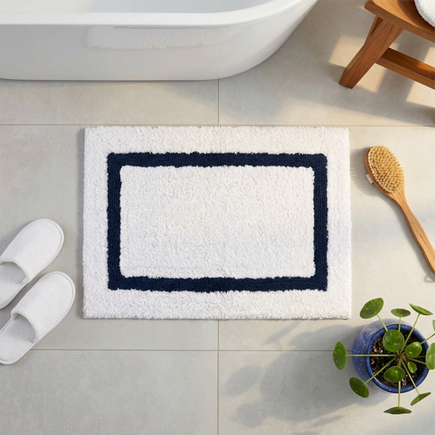 Tapete Lille 100% Algodão 50cm x 70cm - Gramatura: 1800g/m²