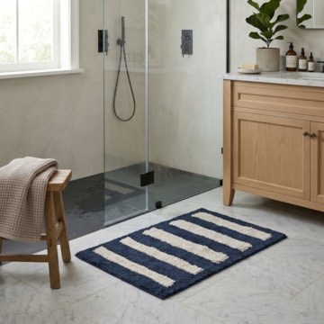 Tapete Murano 100% Algodão Antiderrapante 50cm x 70cm - Gramatura: 1800g/m²