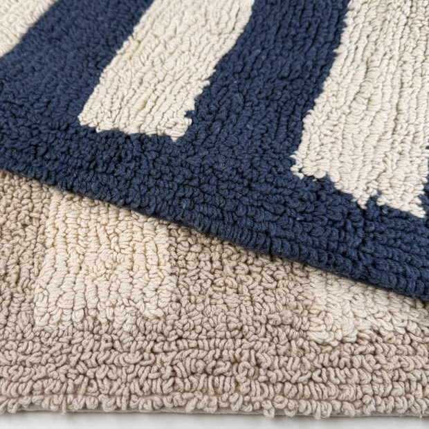 Tapete Murano 100% Algodão Antiderrapante 50cm x 70cm - Gramatura: 1800g/m²
