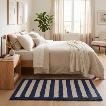 Tapete Murano 100% Algodão Antiderrapante 60cm x 1,20m - Gramatura: 1800g/m²