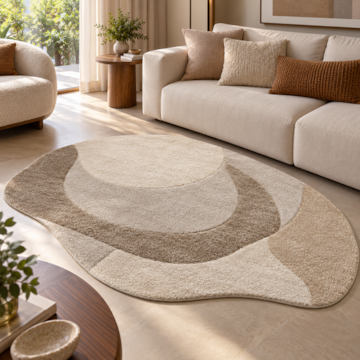 Tapete Orgânico para Sala Egípcio Atena Atlas 1,40m x 2,00m