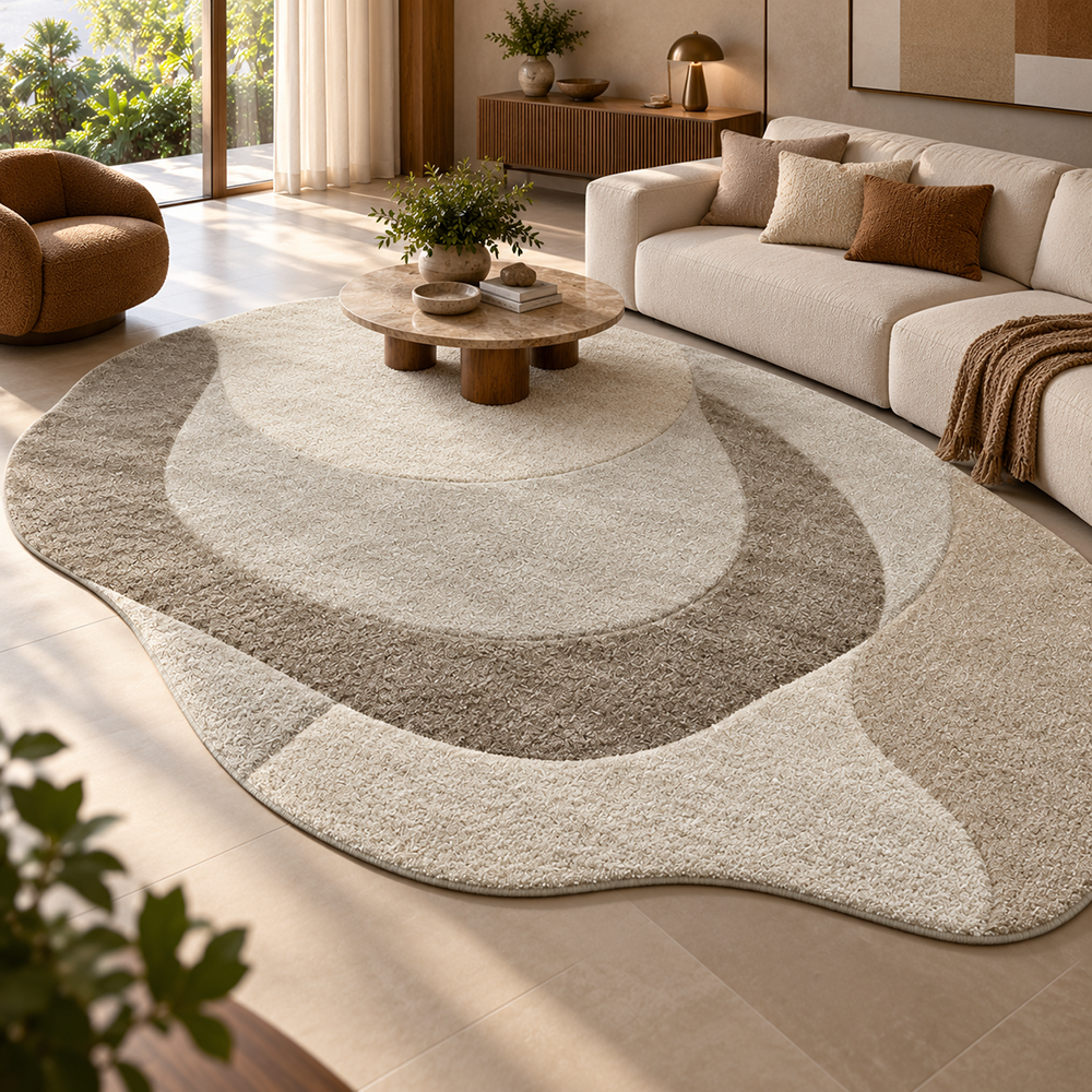 Tapete Orgânico para Sala Egípcio Atena Atlas 2,40m x 3,00m