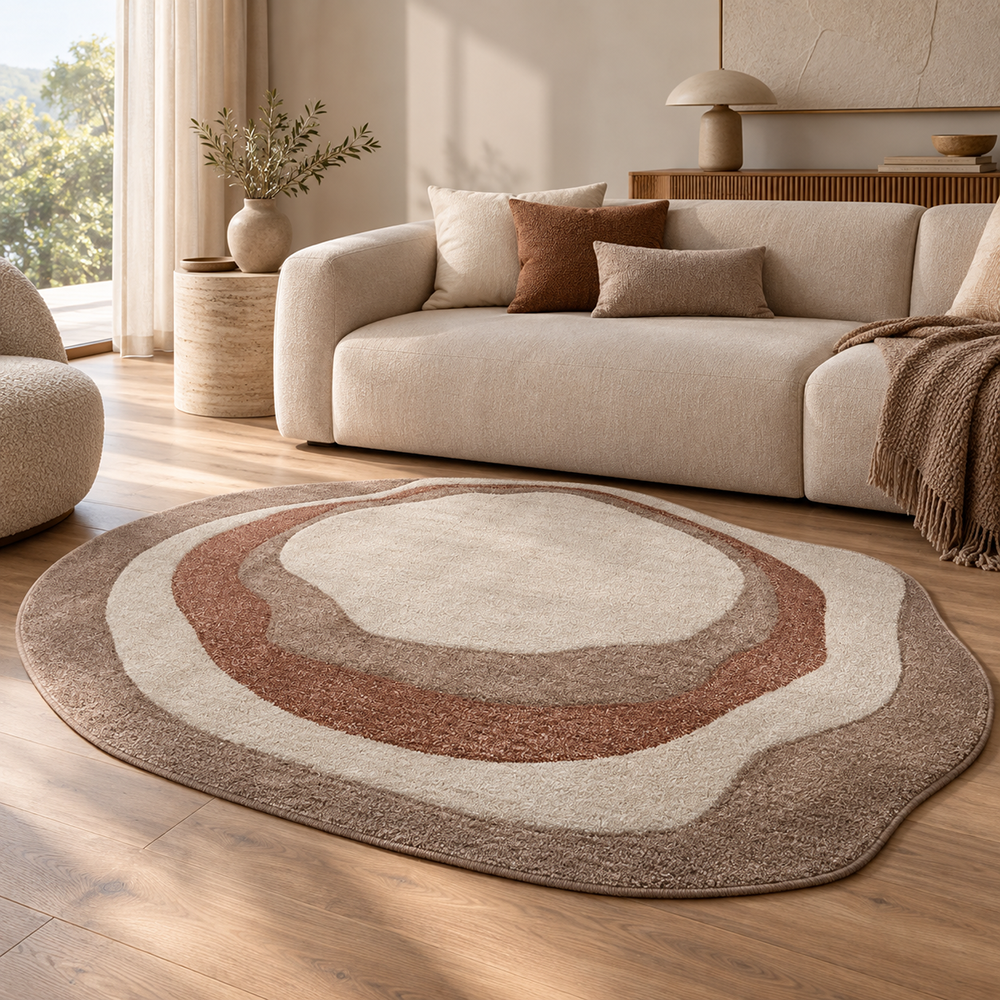 Tapete Orgânico para Sala Egípcio Atena Canyon 1,40m x 2,00m