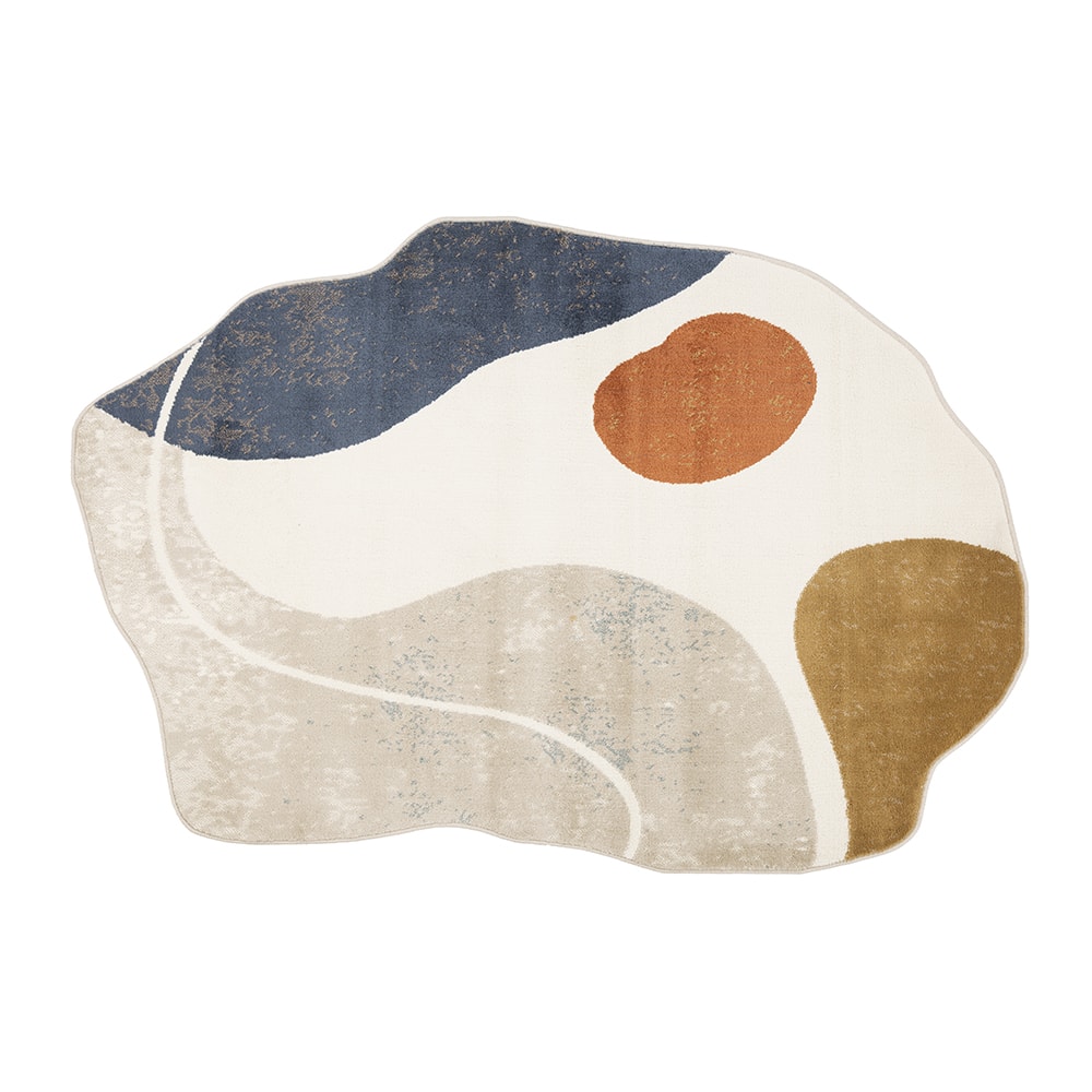 Tapete Orgânico para Sala Egípcio Batur Aura 1,40m x 2,00m