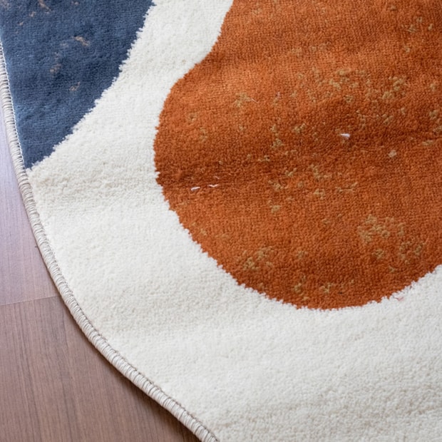 Tapete Orgânico para Sala Egípcio Batur Aura 2,40m x 3,00m