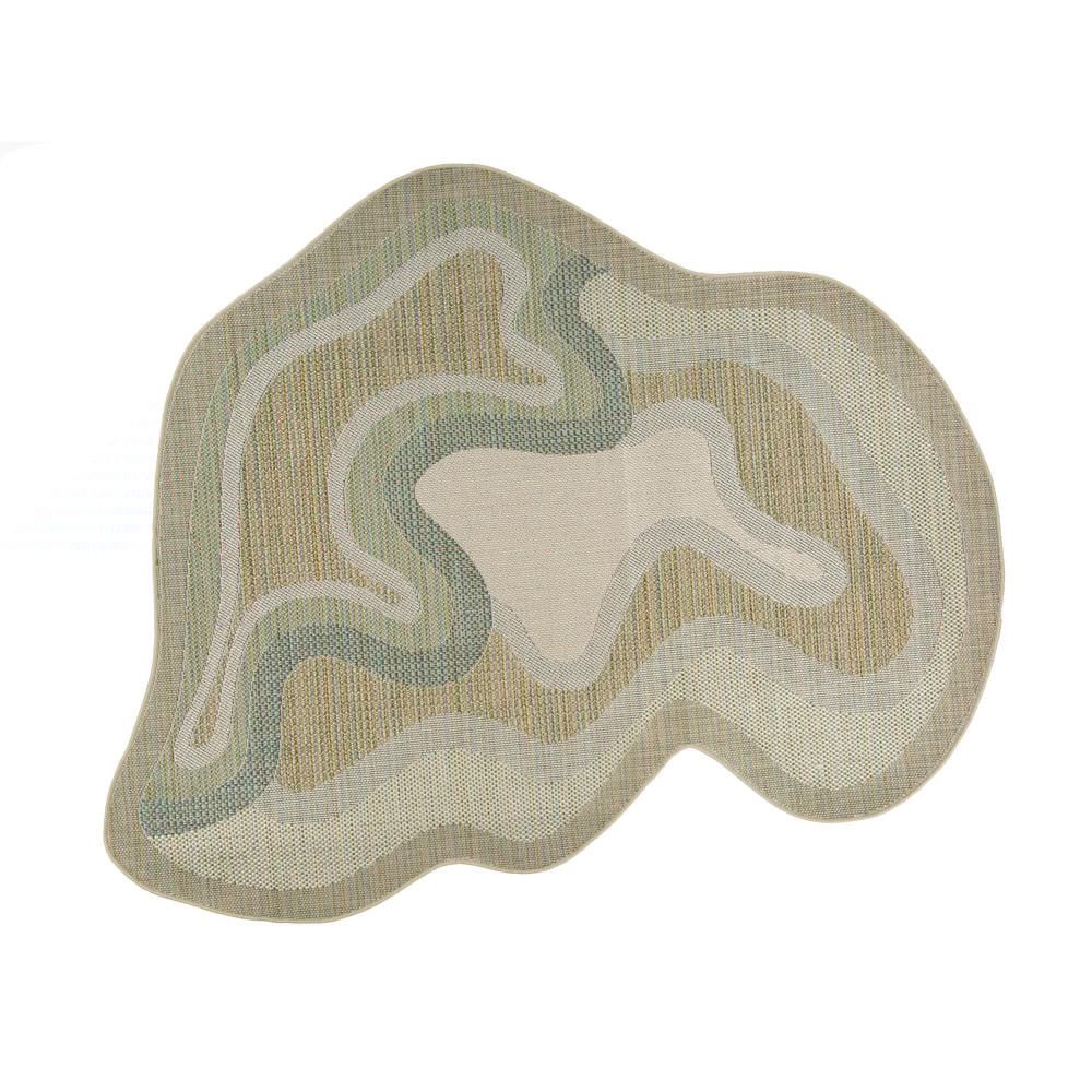 Tapete Orgânico para Sala Egípcio Bellagio Orta Sisal Sintético 1,40m x 2,00m