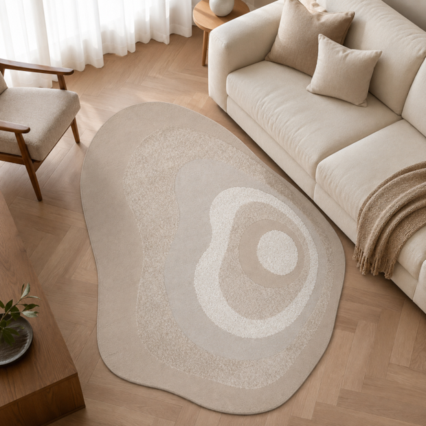 Tapete Orgânico para Sala Egípcio Belvedere Arlo 1,40m x 2,00m