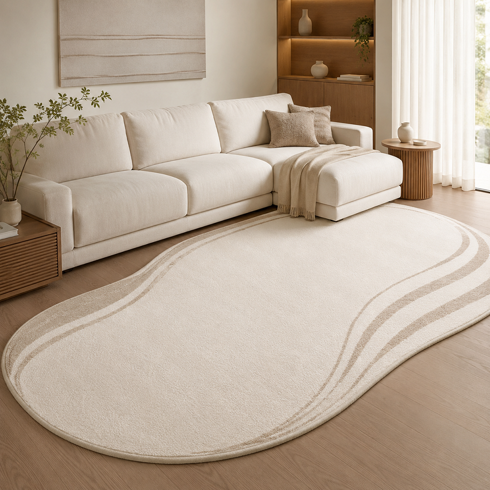 Tapete Orgânico para Sala Egípcio Belvedere Lis 2,40m x 3,00m