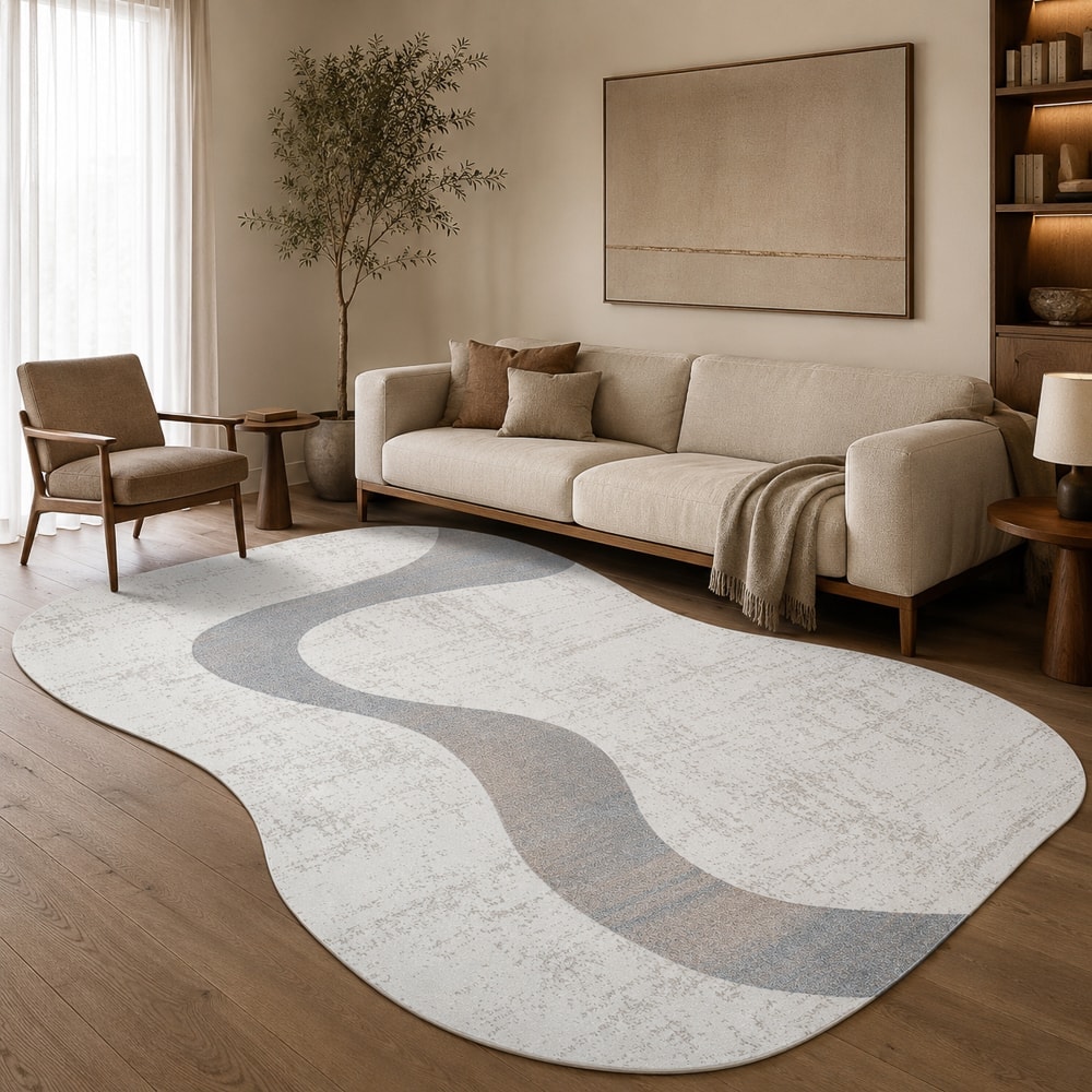 Tapete Orgânico para Sala Egípcio Portari Milo 1,40m x 2,00m