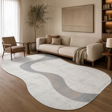 Tapete Orgânico para Sala Egípcio Portari Milo 1,40m x 2,00m