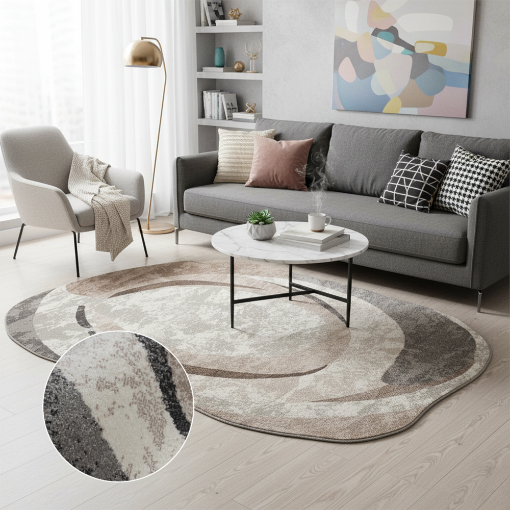 Tapete Orgânico para Sala Egípcio Portari Tessa 2,40m x 3,00m