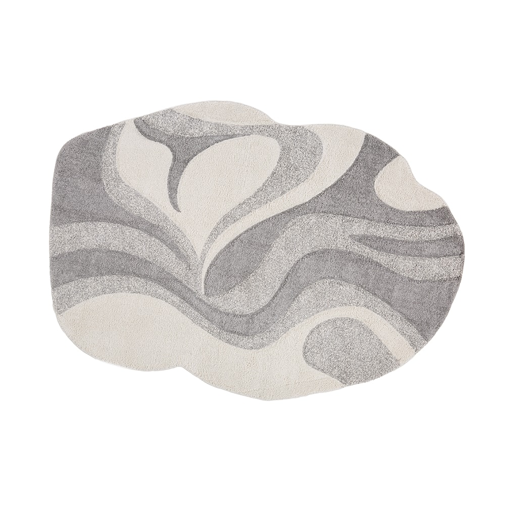 Tapete Orgânico para Sala Egípcio Solum Contour 2,40m x 3,00m