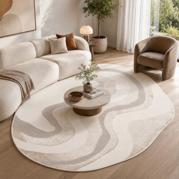 Tapete Orgânico para Sala Egípcio Vener 2,40m x 3,00m