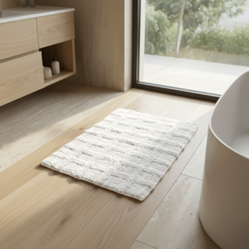 Tapete Orion 100% Algodão 50cm x 70cm - Gramatura: 1800g/m²