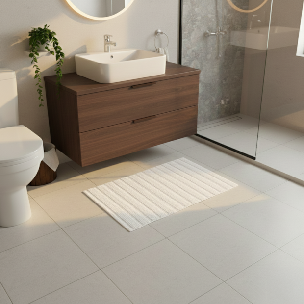 Tapete para Banheiro Serena 100% Algodão 50cm x 70cm - Gramatura: 1800g/m²