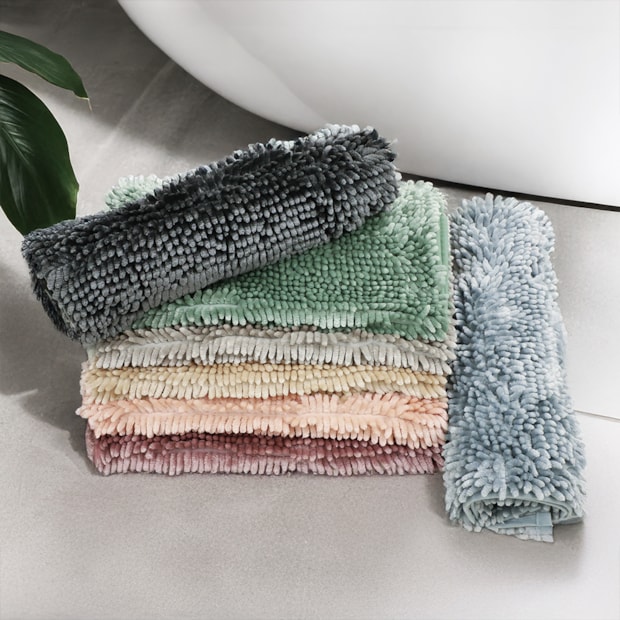 Tapete para Banheiro Shaggy Prime Antiderrapante 40cm x 60cm