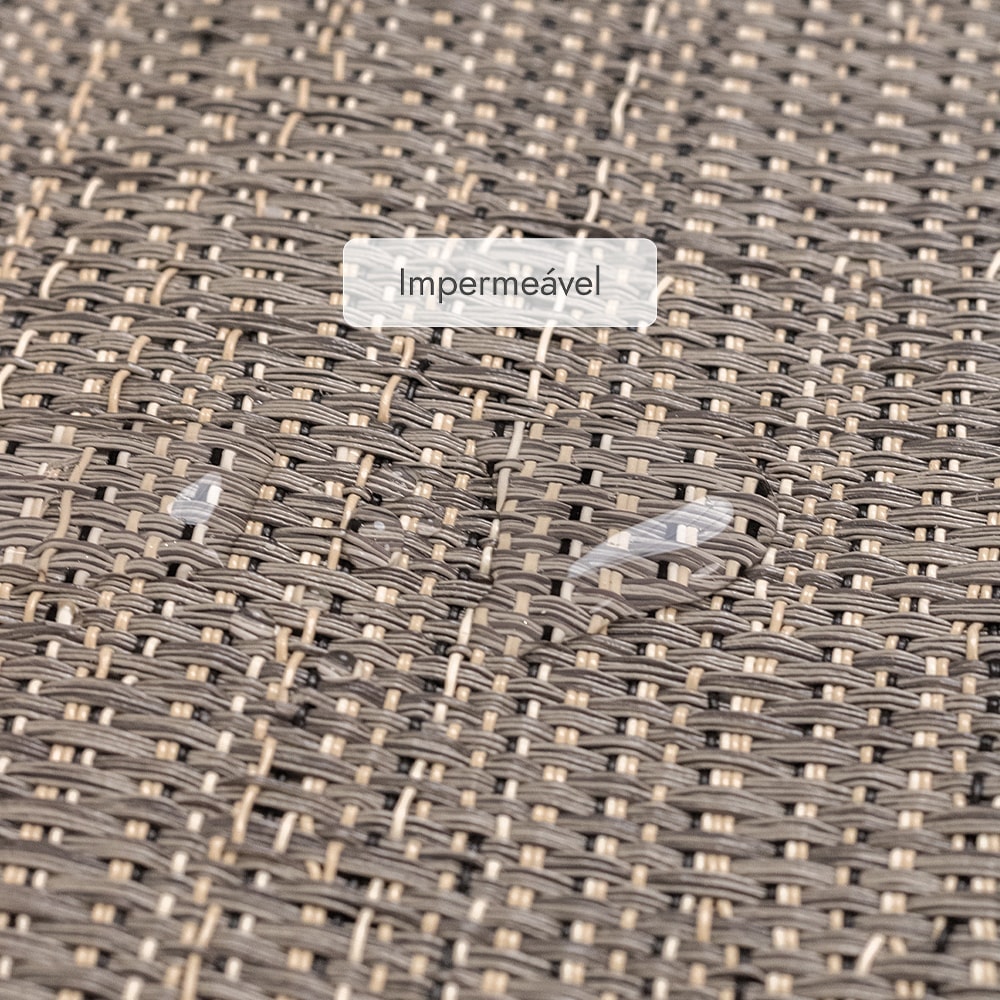 Tapete para Cozinha Passadeira Antiderrapante Ibiza Impermeável 100% PVC 65cm x 1,80m