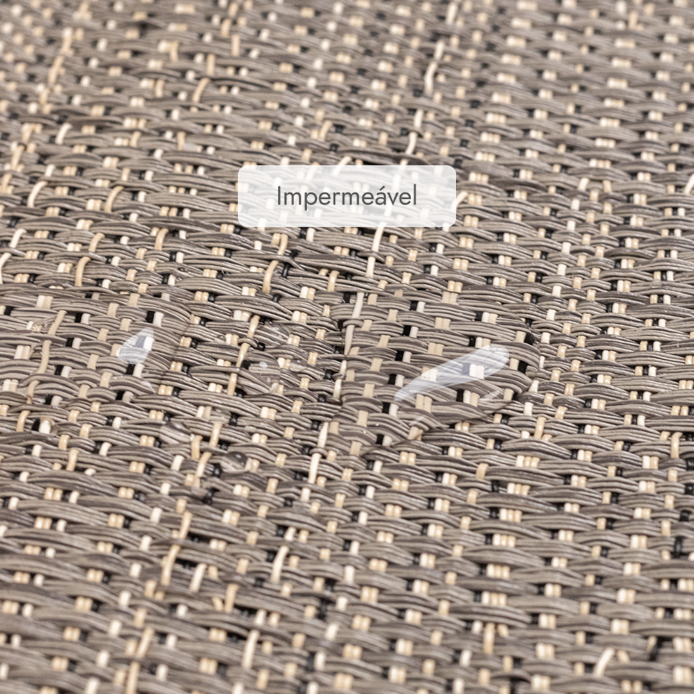 Tapete para Cozinha Passadeira Antiderrapante Ibiza Impermeável 100% PVC 65cm x 2,40m