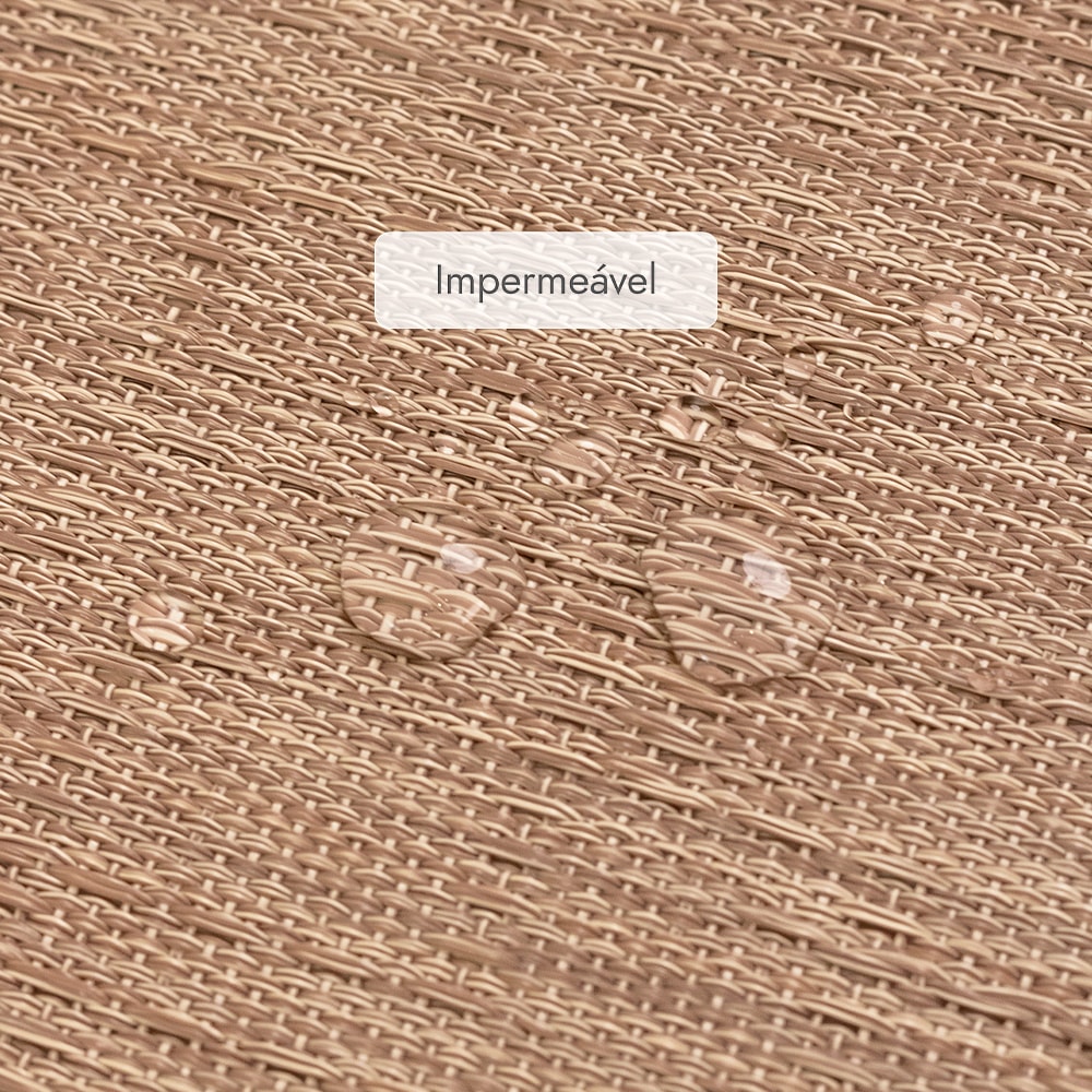 Tapete para Cozinha Passadeira Antiderrapante Ibiza Impermeável 100% PVC 65cm x 3,00m