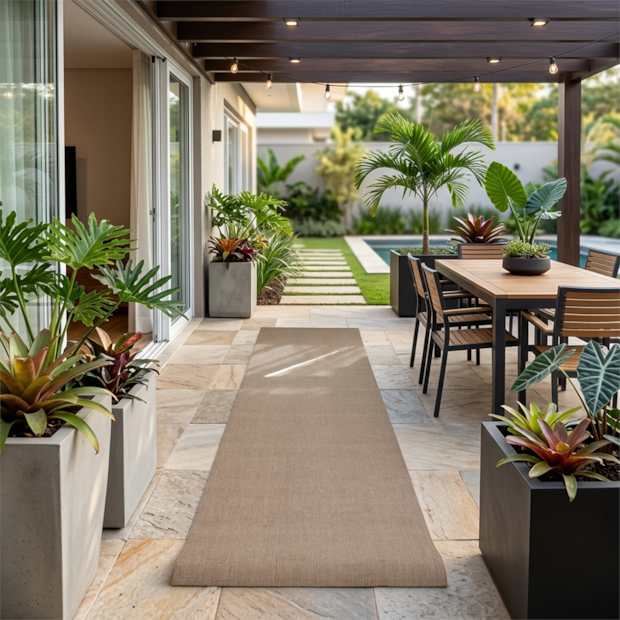 Tapete para Cozinha Passadeira Antiderrapante Ibiza Impermeável 100% PVC 65cm x 3,00m