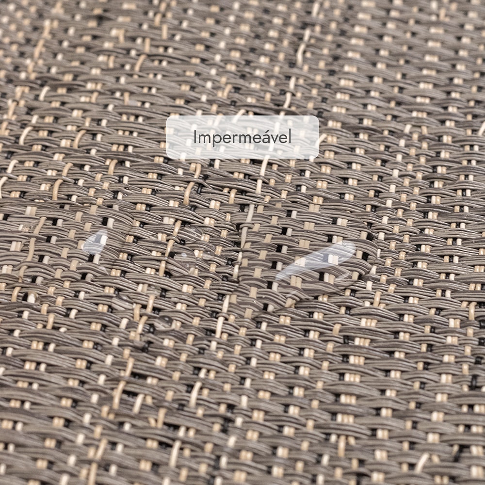 Tapete para Cozinha Passadeira Antiderrapante Ibiza Impermeável 100% PVC 65cm x 3,00m
