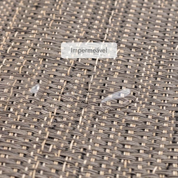 Tapete para Cozinha Passadeira Antiderrapante Ibiza Impermeável 100% PVC 65cm x 3,00m