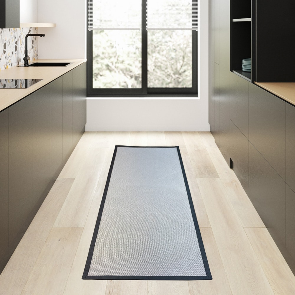 Tapete para cozinha Passadeira Antiderrapante Kacyumara Multti 60cm x 1,80m
