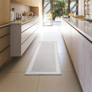 Tapete para cozinha Passadeira Antiderrapante Kacyumara Square 50cm x 1,80m