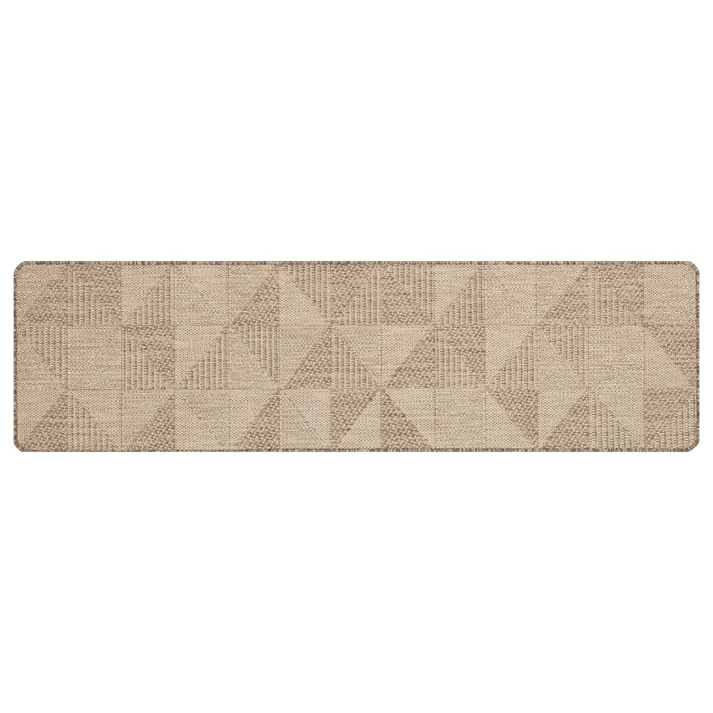 Tapete para Cozinha Passadeira Flex Geométrico 004 Antiderrapante 50cm x 1,80cm