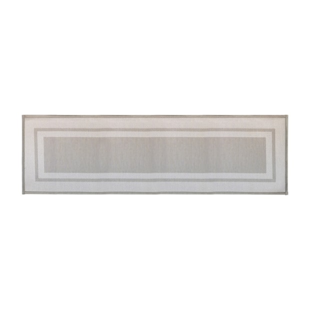 Tapete Para Cozinha / Passadeira Jacquard Munique Antiderrapante 45cm x 1,80m