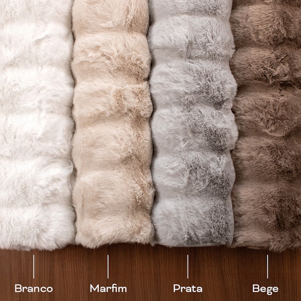 Tapete para Quarto Bubble Antiderrapante Textura em Relevo 60cm x 1,80m