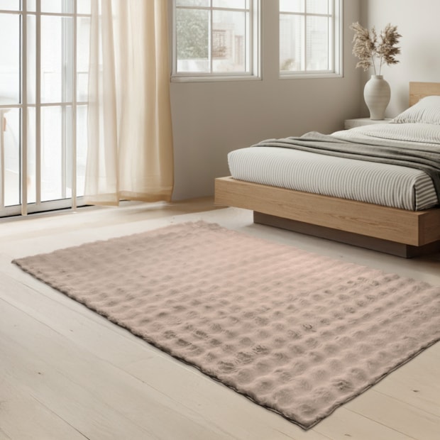 Tapete para Quarto Bubble II Textura em Relevo 1,40m x 2,00m