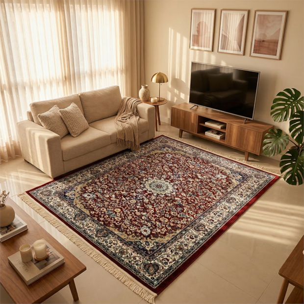 Tapete para Sala Belga Essence Clássico 1,40m x 2,00m