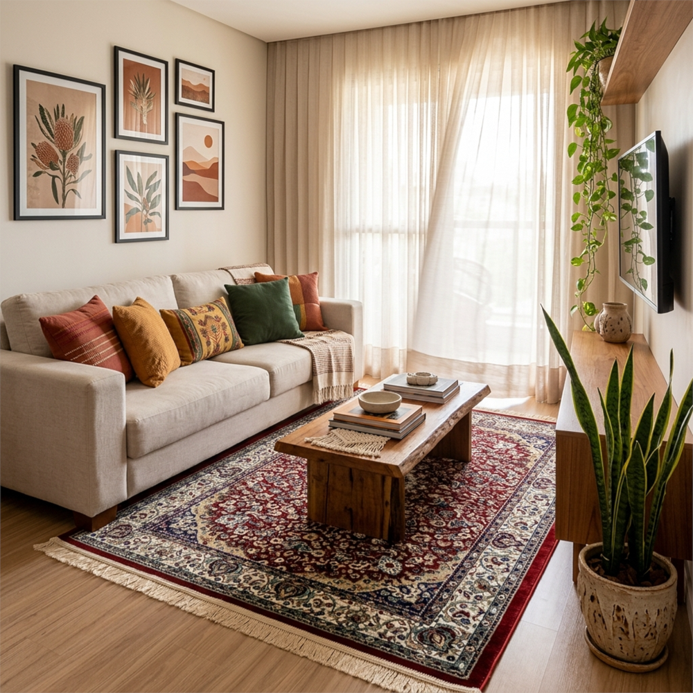 Tapete para Sala Belga Essence Clássico 2,00m x 2,50m