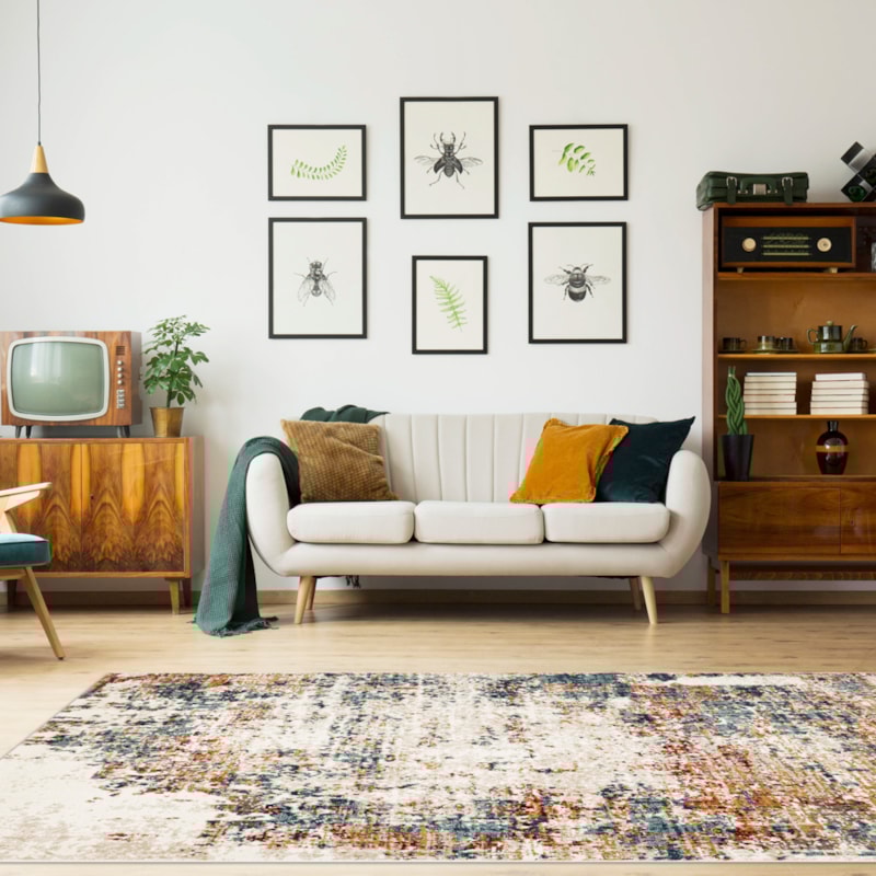 Tapete Egípcio para Sala Batur Ateliê 1,40m x 2,00m
