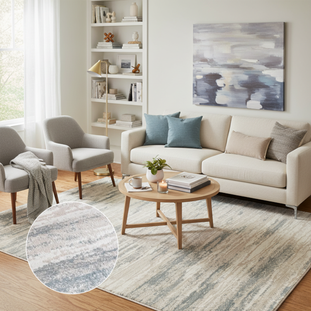 Tapete para Sala Egípcio Batur Haze 1,40m x 2,00m