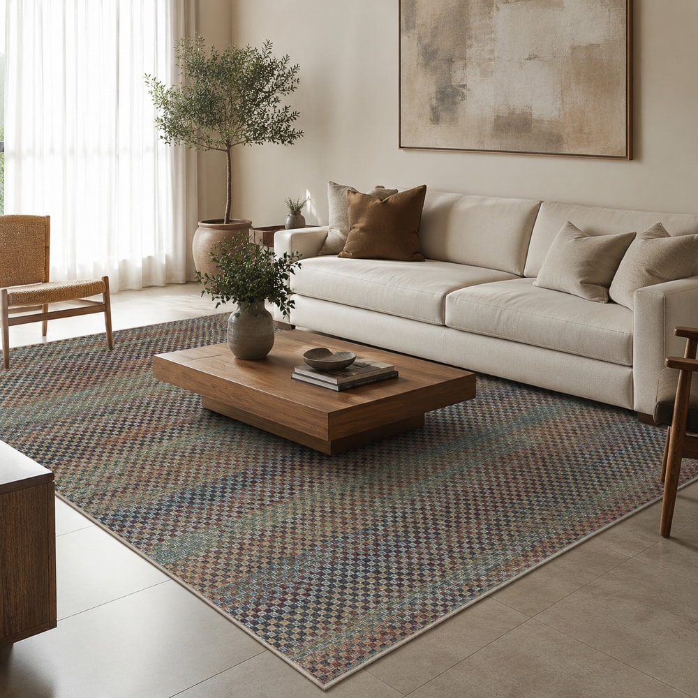 Tapete para Sala Egípcio Bellagio Asolo Sisal Sintético 1,40m x 2,00m