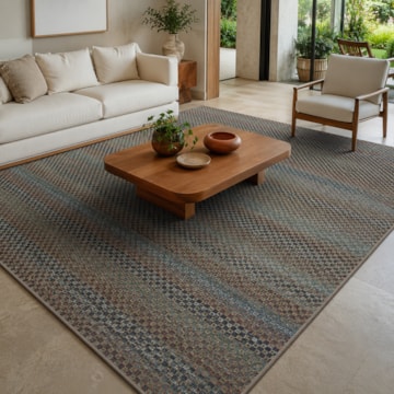 Tapete para Sala Egípcio Bellagio Asolo Sisal Sintético 2,40m x 3,00m