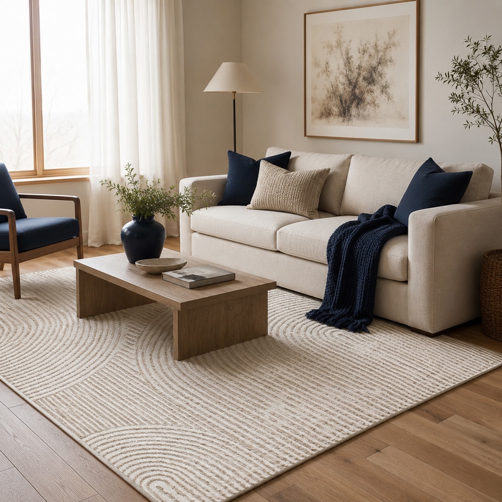 Tapete para Sala Egípcio Lucena Maré 1,50m x 2,00m