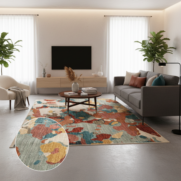 Tapete para Sala Egípcio Milano Amalfi 2,00m x 2,50m