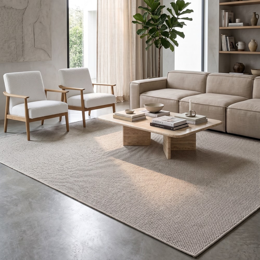 Tapete para Sala Egípcio Montale Sisal Sintético 2,40m x 3,00m